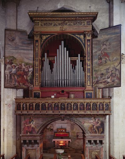 Orgel von St. Andrea, 1525 von Girolamo di Romana